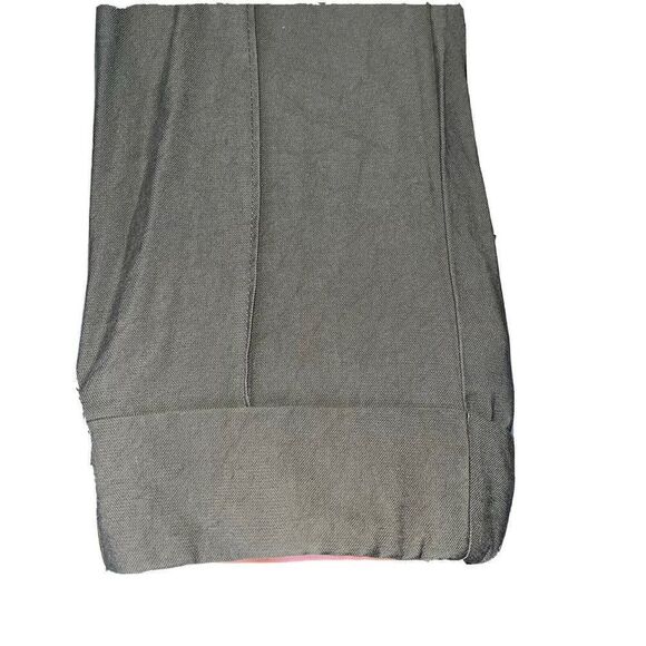 A New Day Ankle Pants Women’s Sz 6 Army Green Rolled Cuffs Center Seam High Rise - Picture 4 of 14